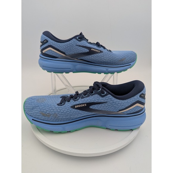 Brooks Ghost 15 Blue Running Shoes Women's Size 9.5 B Medium Road Athletic Gym - Picture 4 of 9